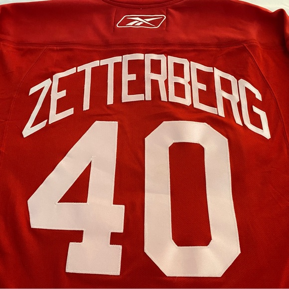 RBK NHL Detroit Red Wings #40 Henrik Zetterberg jersey - Size L - Picture 3 of 8
